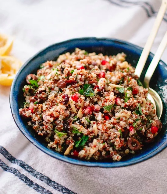 Salade de quinoa à la grenade