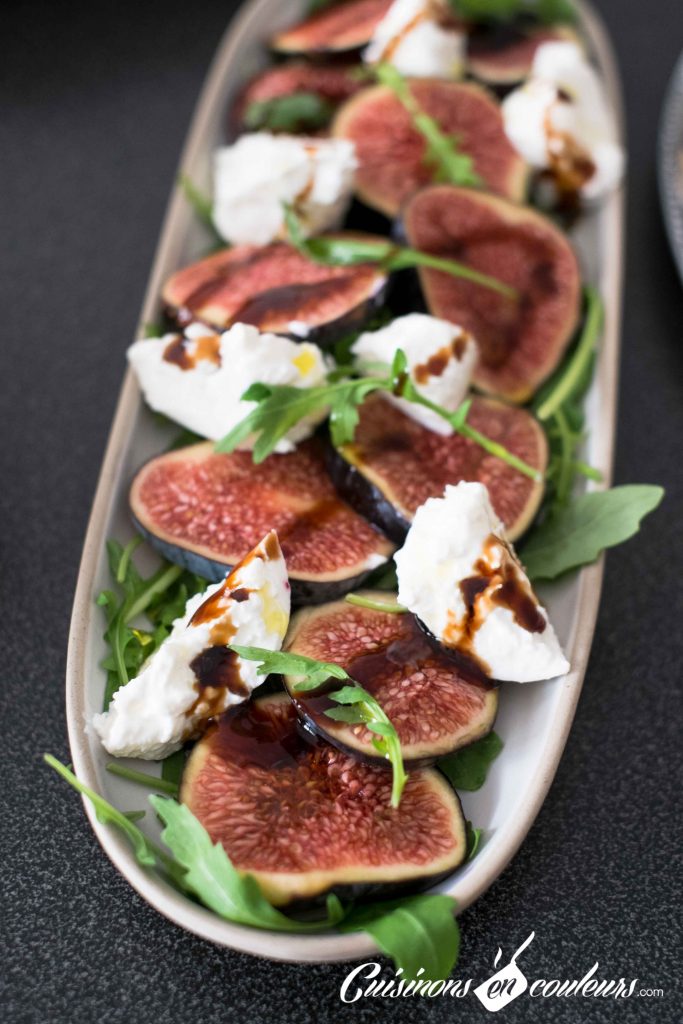 Firuges fraiches à la mozzarella